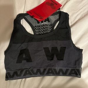 H&M X Alexander Wang collab sports bra NWT LIMITED EDITION